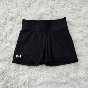 Under Armour Black Compression Shorts. Size Small. Good preowned condition.